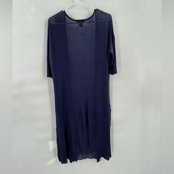 See You Monday LA blue duster cardigan size M - Picture 7 of 12